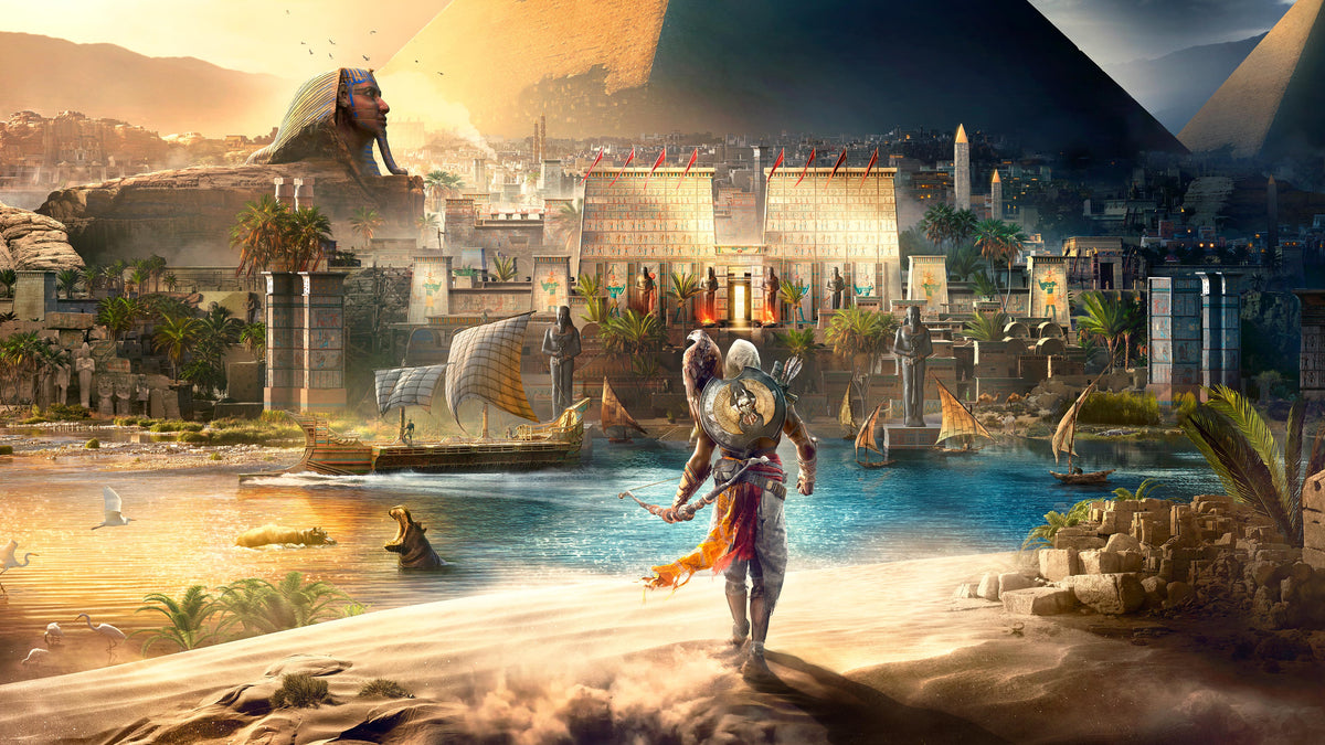 Assassin's Creed Origins PS4 kapak görseli
