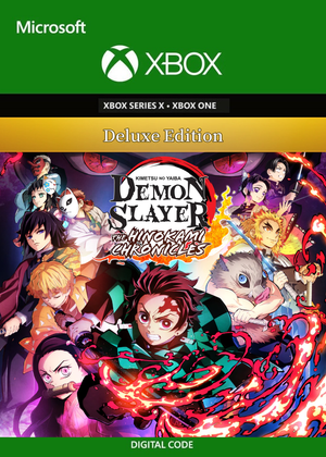 Demon Slayer -Kimetsu no Yaiba- The Hinokami Chronicles Digital Deluxe Edition Xbox oyun kapağı