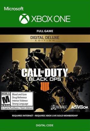 Call of Duty: Black Ops 4 - Digital Deluxe Xbox oyun kapağı