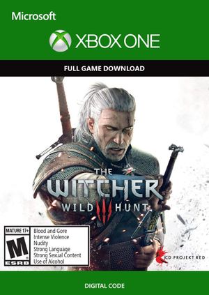 The Witcher 3: Wild Hunt Xbox oyun kapağı