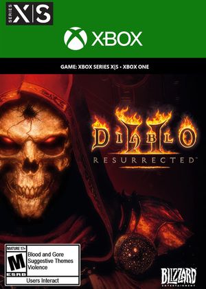 Diablo II: Resurrected Xbox oyun kapağı