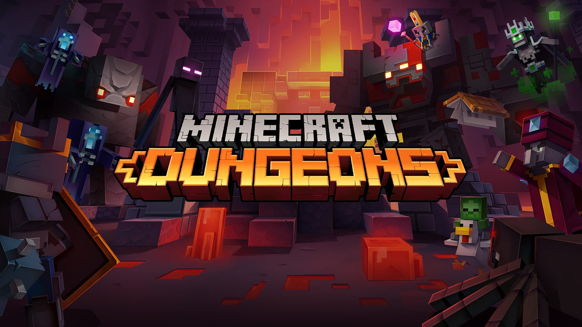 Minecraft Dungeons PS4 kapak görseli